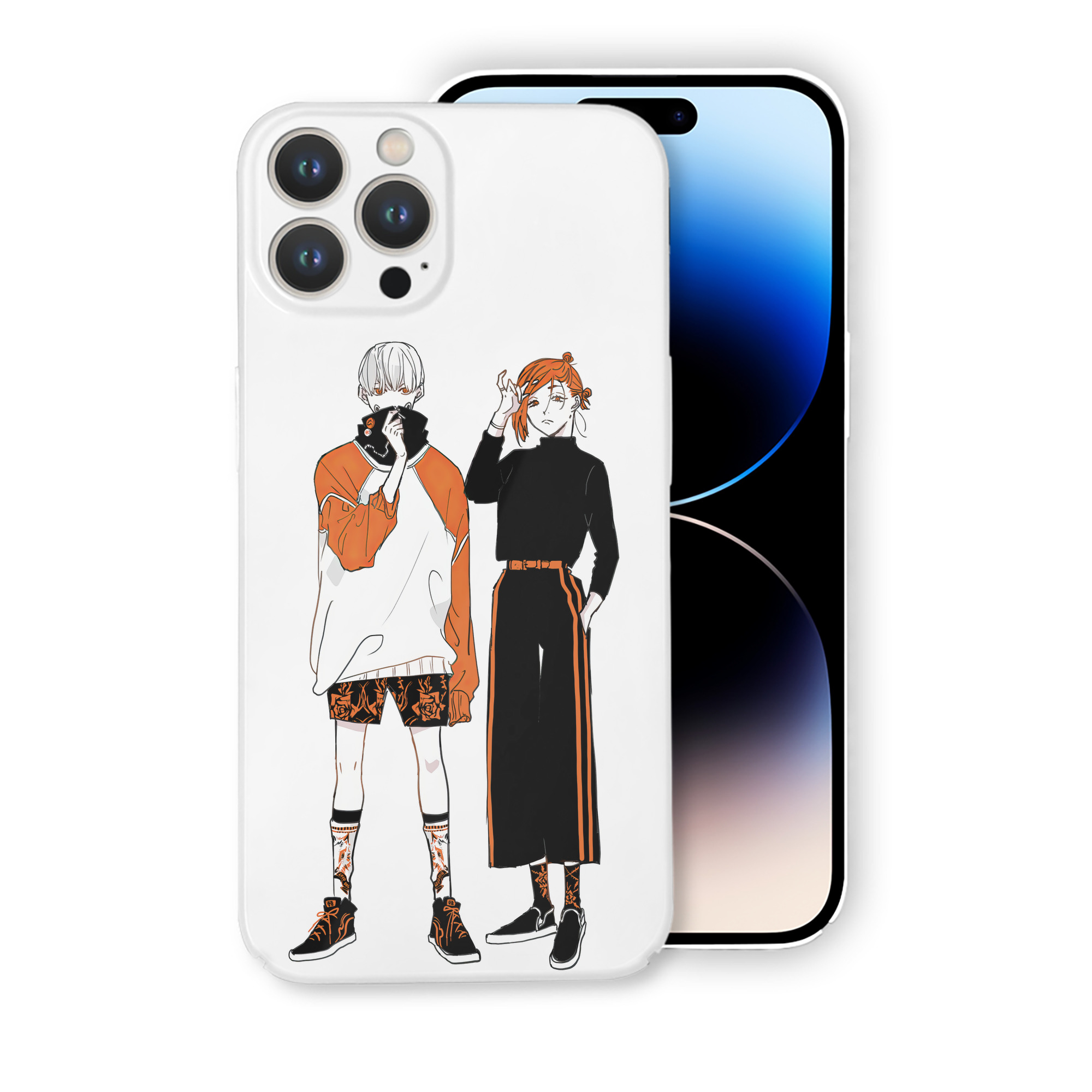 （画像用） 呪術廻戦 Jujutsu Kaisen 【iPhone 14シリーズ対応】ハードケース